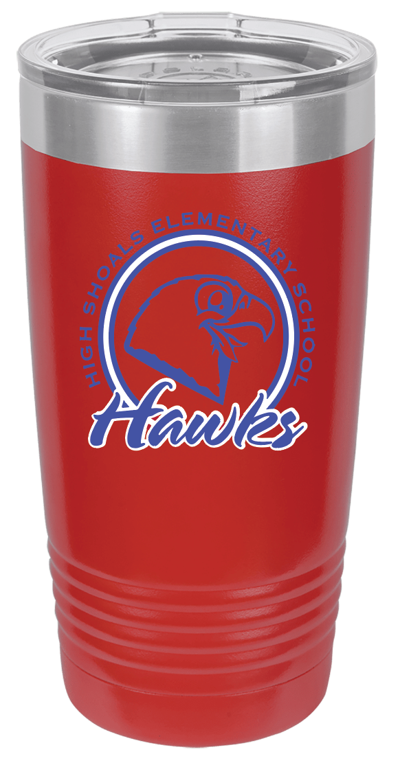 Hawks Full Color Tumbler