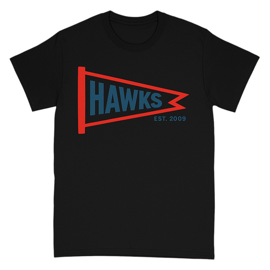 Hawks Pennant Triblend