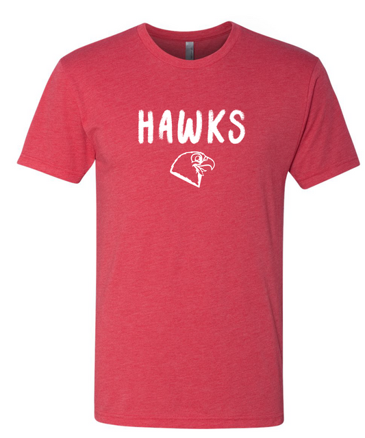 HAWKS Short Sleeve Triblend